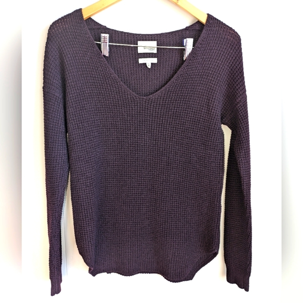 Aritzia Wilfred Free Wolter Wool Waffle Sweater Size XXS